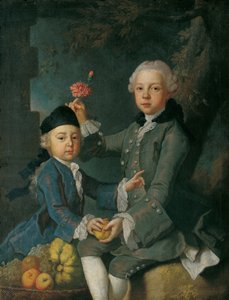 Dobbeltportrett av Leopold og Vinzenz Ruard