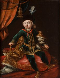 Portrett av keiser Joseph II 1741-1790 som barn