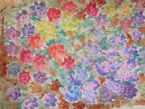 Lavendel, krysantemum, snapdragons og hornfioler - oktober i hagen av Martina Konitzky
