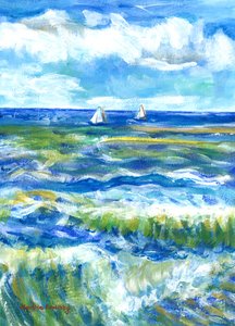 Saintes-Maries-de-la-Mer (hyllest til Vincent van Gogh)
