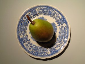 Villeroy og Boch porselen med pære av Martina Konitzky