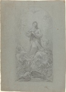The Virgin Immaculate av Martino Altomonte