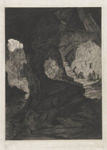 Utsikt over en hule av Martinus Antonius Kuytenbrouwer jr.