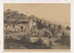vannmølle av Martinus Antonius Kuytenbrouwer jr.