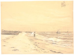 Del av Sønderstrand, Skagen av Martinus Rørbye