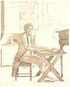 Forfatter Jens Melsen av Martinus Rørbye