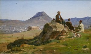 Utsikt over Athen fra sørvest