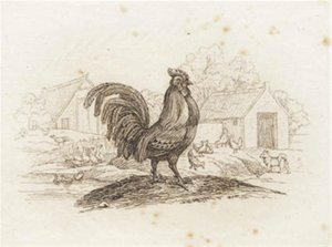 Illustrasjon til "Halv hundre fabler for barn" av Hey av Martinus Rørbye