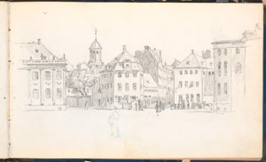 Parti fra Kgs. Nytorv av Martinus Rørbye