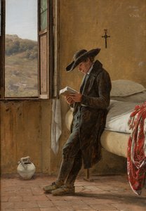 Young Clergyman Reading, 1836.