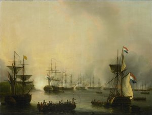 Bombardementet av Palembang, Sumatra, 24. juni 1821