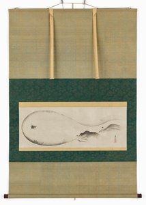 Landskap: Lake Biwa, Edo-perioden, 1700-tallet.