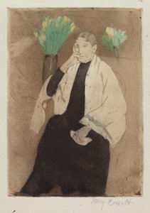 Et portrett av kunstnerens mor av Mary Cassatt