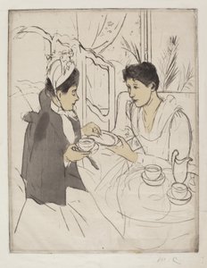 Ettermiddagstefest, 1890-1891. av Mary Cassatt