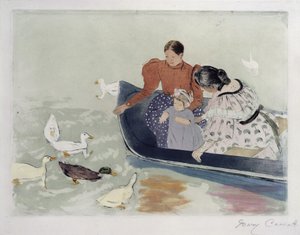 Mating av ender av Mary Cassatt
