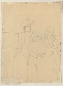 I Omnibus av Mary Cassatt