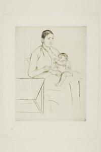 Sykepleie av Mary Cassatt