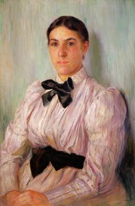 Portrett av fru William Harrison, ca. 1890