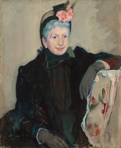 Portrett av en eldre dame av Mary Cassatt