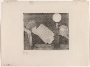 Leser avisen, nr. 2 av Mary Cassatt
