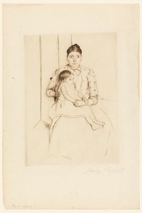 Hvile av Mary Cassatt