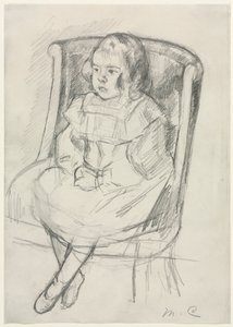 Simone Sittende, ca. 1903. av Mary Cassatt