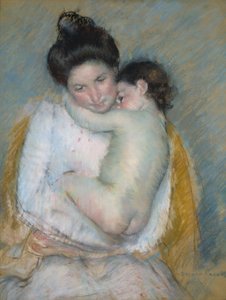 Søvnig Nicolle av Mary Cassatt
