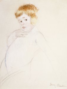 Study for the Baby for The Caress, ca. 1902 av Mary Cassatt