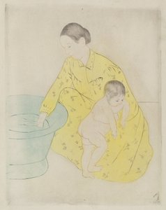 Badet av Mary Cassatt