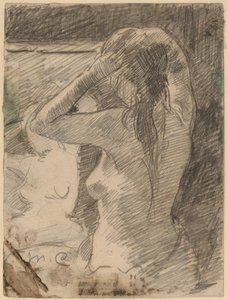 The Coiffure, ca. 1891. av Mary Cassatt