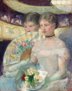 The Loge, ca. 1878-1880. av Mary Cassatt