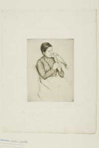 Papegøyen av Mary Cassatt