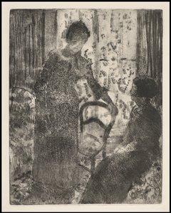 Besøket, ca. 1881 av Mary Cassatt