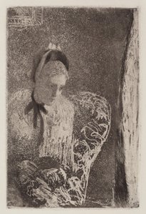 Venter, c. 1879. av Mary Cassatt