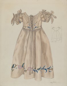 Barnekjole, ca. 1936. av Mary E Humes