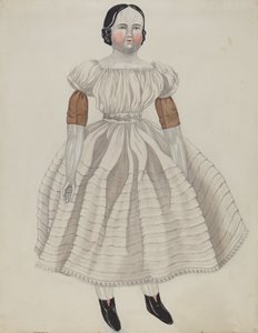 Doll - Ann Blairs, c. 1936. av Mary E Humes