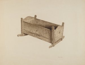 Box Cradle, ca. 1939.