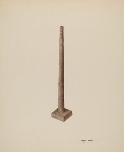 Lysestake, ca. 1940.