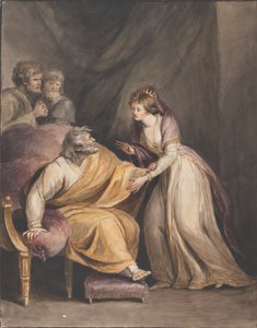 Lear og Cordelia av Mary Hoare