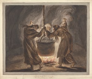 De tre heksene fra Macbeth: Double, Double, Toil og Trouble av Mary Hoare
