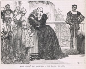 Anne Boleyns siste farvel til damene sine