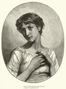 Bønn (gravering) av Mary L. Gow