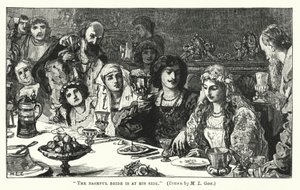 Den sjenerte bruden er ved hans side (gravering) av Mary L. Gow