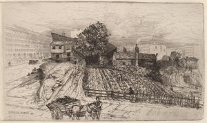 En bygård - New York av Mary Nimmo Moran
