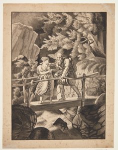 Ossisk motiv (?) av Mary Sophie Clarck
