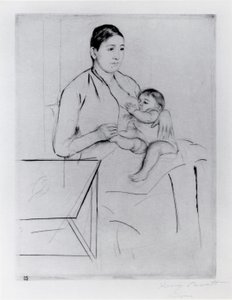 Sykepleie av Mary Stevenson Cassatt