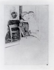 Speilet av Mary Stevenson Cassatt