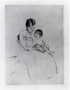 Strømpen av Mary Stevenson Cassatt