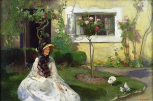 A Quiet Moment (olje på lerret)