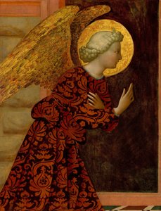Erkeengelen Gabriel, ca. 1430.